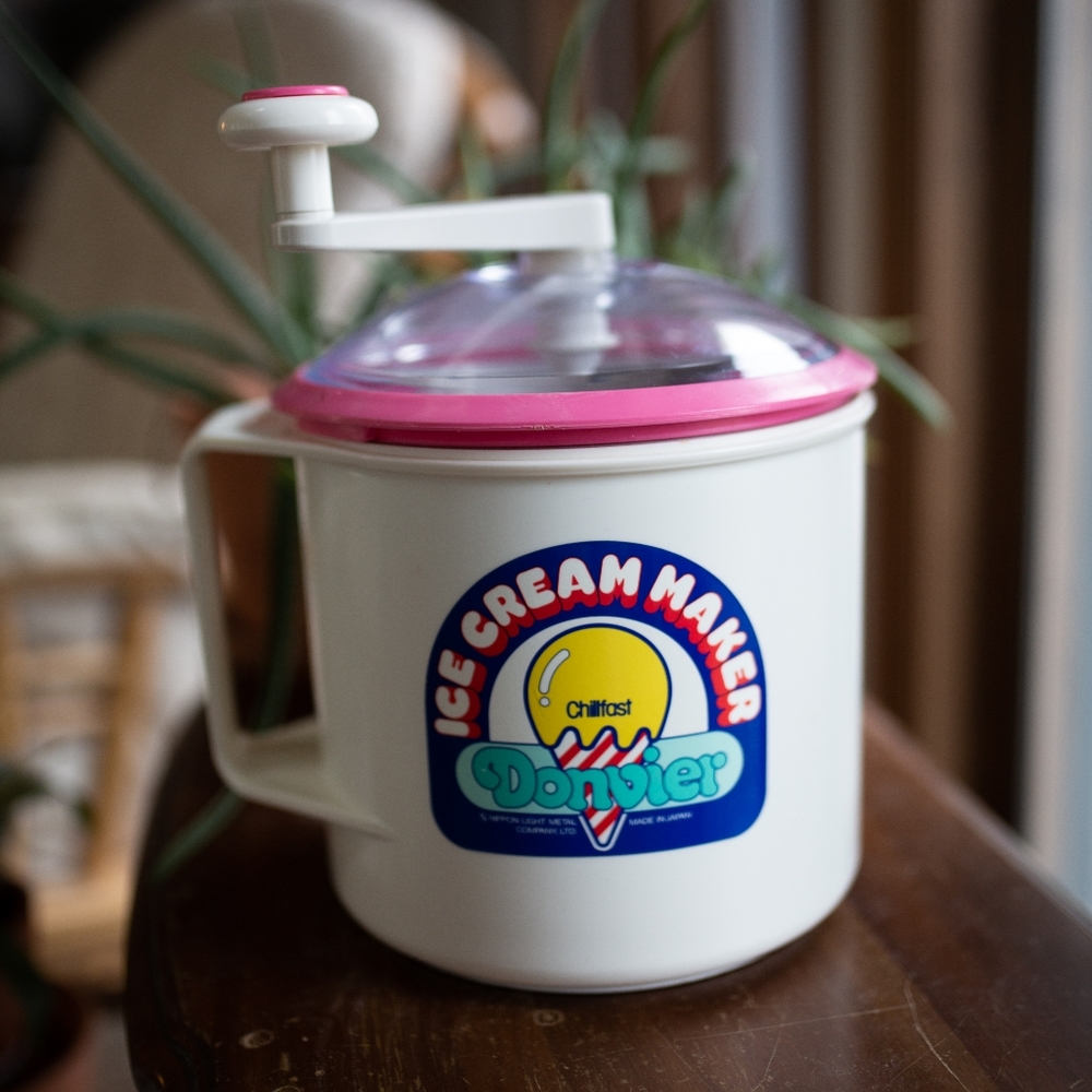 Vintage Ice Cream Maker - Donvier